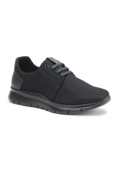 Frau Men's Sneakers (Casual) 09V3 Frau TECNO NEROnero (BLACK with BLACK outsole)