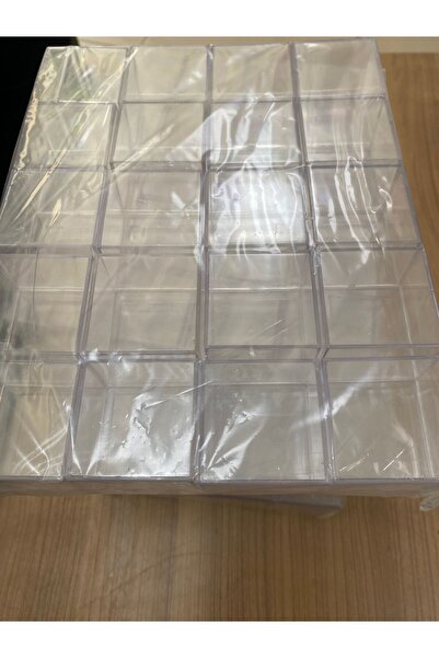 Genel Markalar Hediye Paketi 5*5 Boş Mika Kutu %100 A Kalite (20 Adet ) 20'li 5 x 6 TR şeffaf