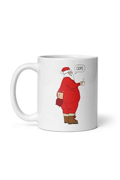 LikyaDükkan Noel Yılbaşı Noel Baba Santa Merry Christmas Kupa Bardak Mug