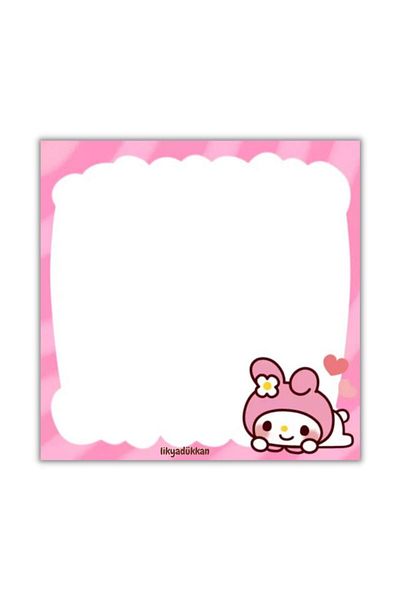 LikyaDükkan Bloc de note Memopad Pull Pluck Dimensiune 9x9 50 de coli
