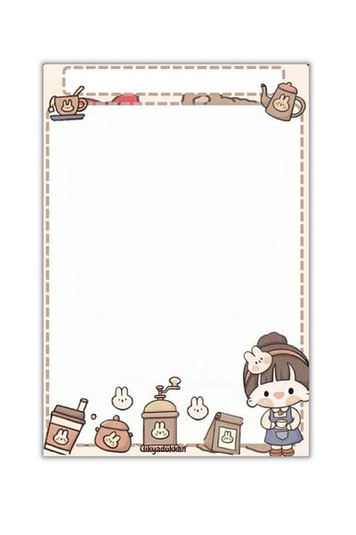 LikyaDükkan Bloc de note Memopad Pull Tear Dimensiune A5 50 de coli