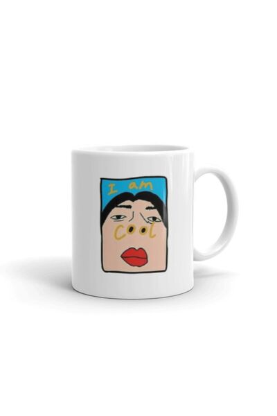 LikyaDükkan كوب أبيض أنا رائع