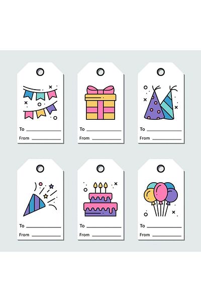 LikyaDükkan 6 Sweet Gift Cards for Dear Friend Gift Cards