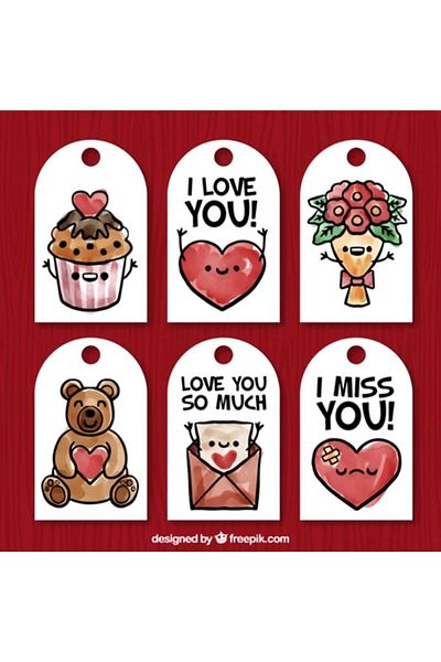 LikyaDükkan 6 Sweet Gift Cards for Dear Friend Gift Cards