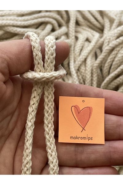 Makromİps IMPORTED PREMIUM MACRAME STRING 1 KYLO IMPORTED COTTON COTTON WOVEN STRING HOBBY STRING CORD