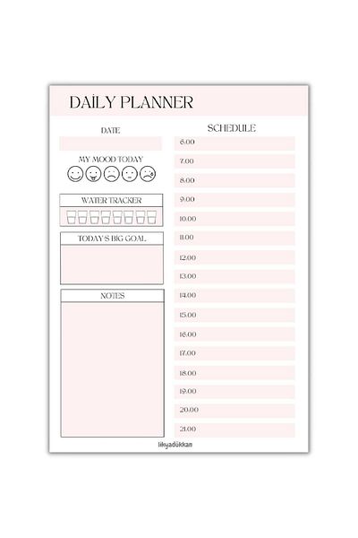 LikyaDükkan Bloc de note Memopad Pull Tear Dimensiune A4 50 de coli