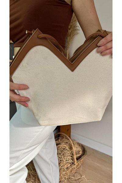 citycenterfashion Geantă tote din pânză pentru femei cty-lbn-3364