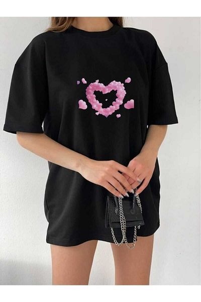 LAND MODA Oversize Unisex Basic T-shirt