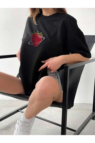LAND MODA Oversize Unisex Basic T-shirt