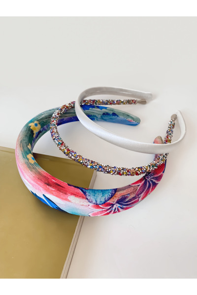 CSR AKSESUAR 3lü dolgulu taç seti