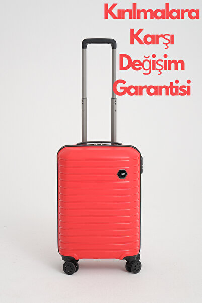 HSR Silikon Kırılmaz [polipropilen) Kabin Boy Valiz (KIRILMADA DEĞİŞİM GARANT...