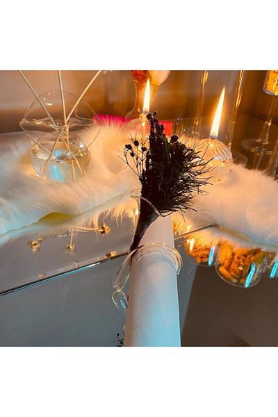 Enjoy Home Blown Glass Napkin Holder 6 Pieces