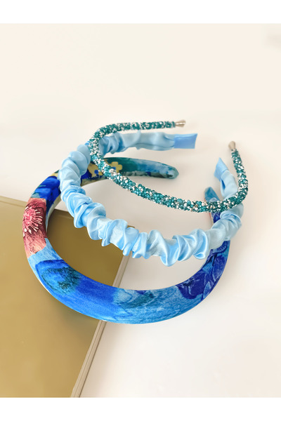 CSR AKSESUAR مجموعة من 3 تيجان مملوءة