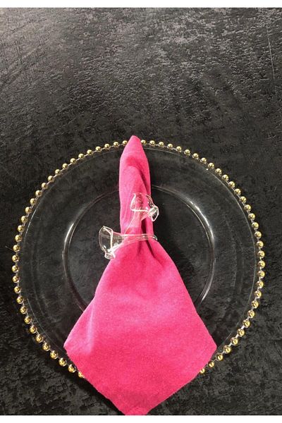 Şamdancı 6 Piece Glass Napkin Holder