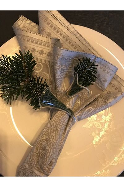 Armada 6-Piece Glass Napkin Holder