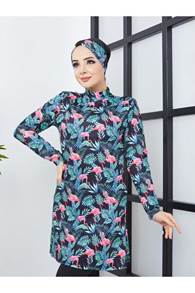 yessir Hijab Swimsuit Full Covered Lycra Micro Fabric