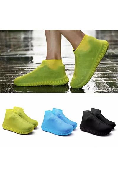 Alğan ticaret Κάλυμμα παπουτσιού Raincoat Ελαστική αντιολισθητική σόλα σιλικόνης
