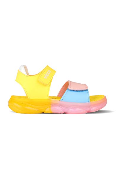 Vicco Size 22-30 Lighted Lightweight Girls Sandals
