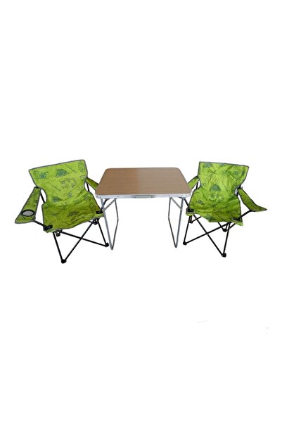 NİGHT CAMPER Katlanır Kamp Masa Seti
