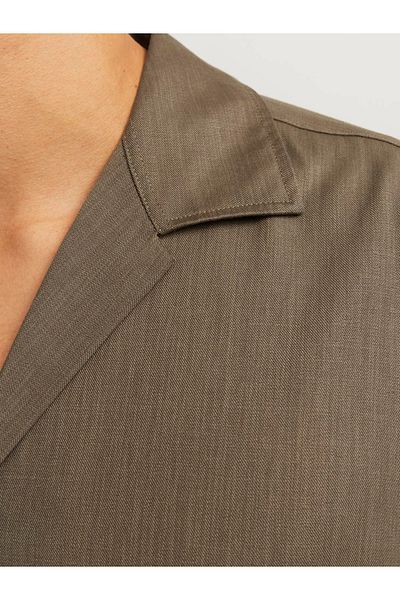 Jack & Jones Ανδρικό πουκάμισο με λαιμόκοψη V - JPRCCAARON Resort S/S LN 12251027