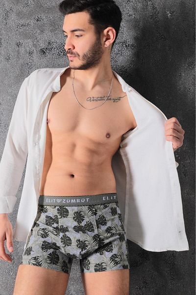 Gizem iç giyim Σετ Boxer 3 τεμαχίων Super Quality χτενισμένο βαμβακερό - COPY
