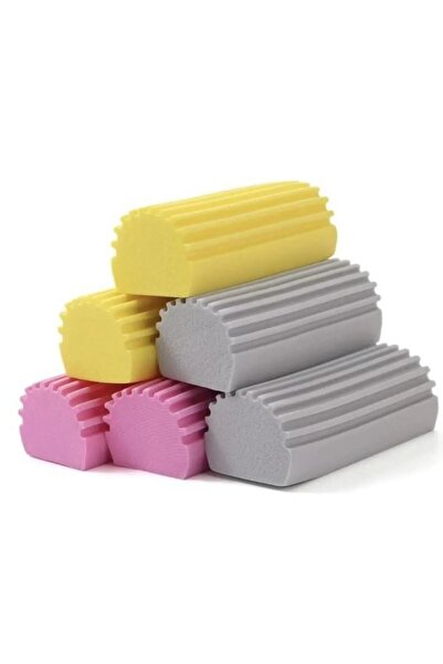 btm home 4 قطع من إسفنجة تنظيف المطبخ والحمام، إسفنجة متعددة الأغراض ممتصة لل...