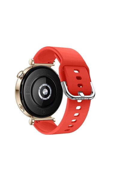 Sneezy Compatible With Huawei Watch Gt4 41mm 18mm Purelux Soft Buckle Silicone Cord Durable Sports Style