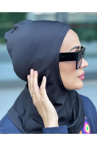 MASSMİZO Black Women's Fully Covered Hijab Underwear