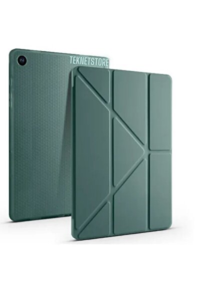 TEKNETSTORE Samsung Galaxy Tab A9 Plus 11 Inç Uyumlu Kılıf Kalem Bölmeli Arka...