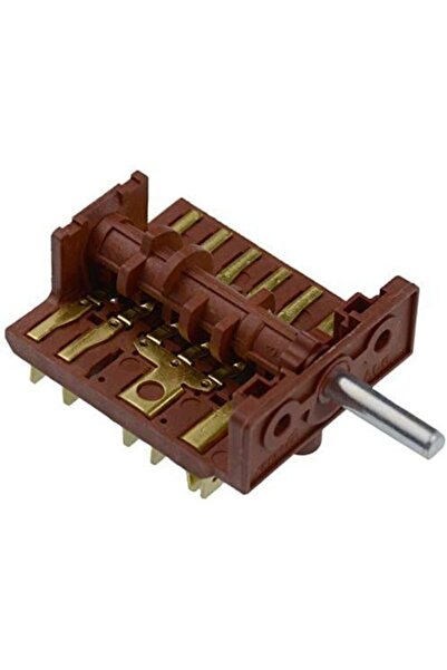 Termikel Ankastre Fırın Komutatörü - 6f Konum Anahtar Şalter Komütatör