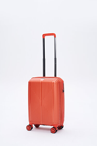 Torry Polipropilen Kabin Boy Kırılmaz Valiz Turuncu