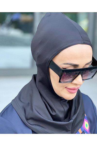 MASSMİZO Black Women's Fully Covered Hijab Underwear