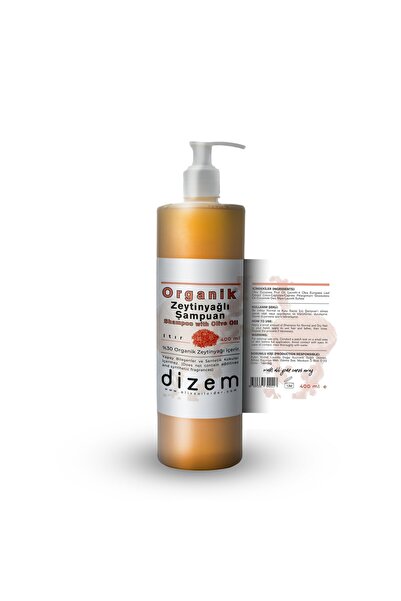 Dizem Organik Zeytinyağlı Şampuan 400ML - Parabensiz Doğal Saç Bakım