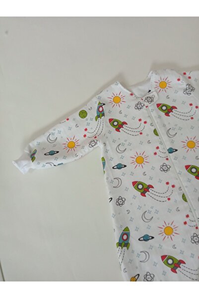 Wenaris حقيبة نوم صيفية بأكمام 24-27 درجة درجة حرارة الغرفة 100% من القطن العضوي