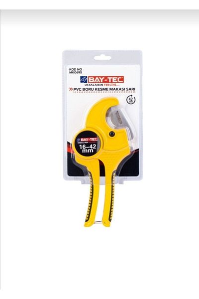 Baytec PVC Pipe Cutting Clipper Yellow 16-42mm Mk0695 3858