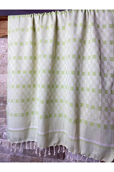 bohemian buldan Organic Cotton Mint Green Bath Sauna Beach Peshtemal 90x190