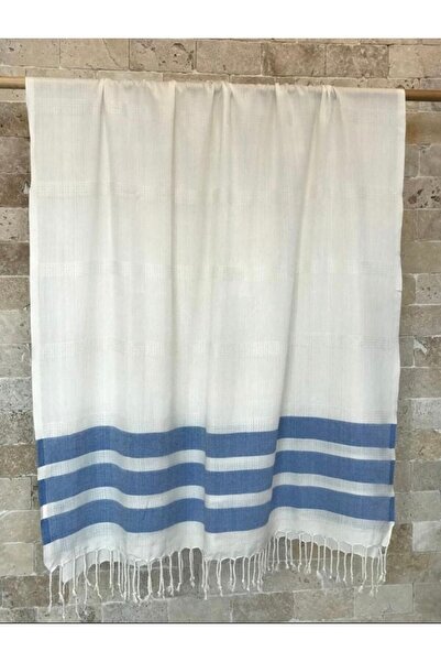 bohemian buldan Organic Navy Blue 90x190 Bamboo Peshtemal