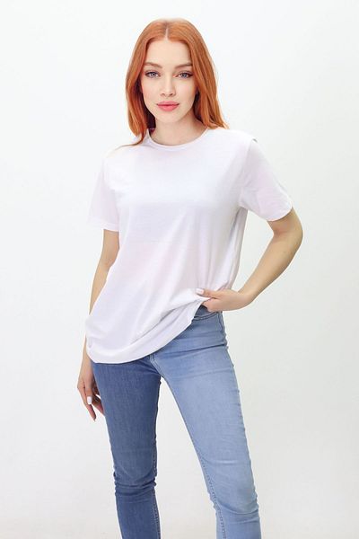 Get Crazy Unisex Oversize Βαμβακερό T-Shirt - Crew Neck, Κοντό μανίκι