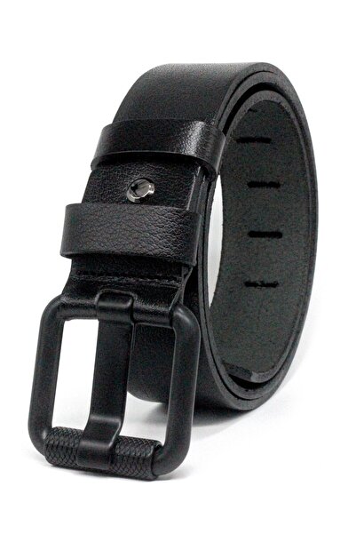 Livize Genuine Single Layer Buffalo Leather Men's Jeans Belt 4.5 cm