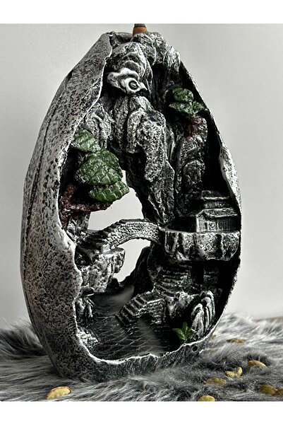 BİBEÇİK Özar 31 Cm Büyük Boy Dağ Tütsülük Geri Akış Şelale