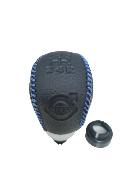 CABU Volvo S40 V50 C30 2005-2010 Model Printed Leather Gear Shift Knob