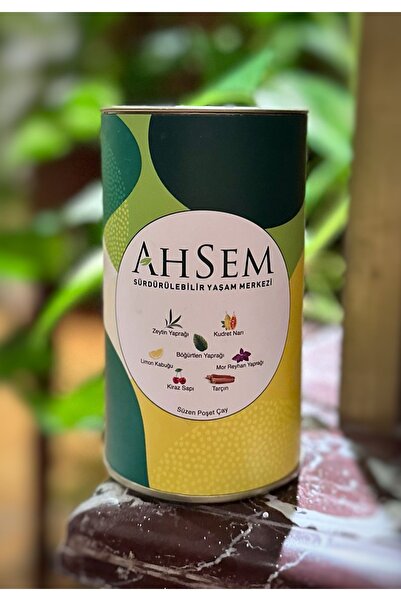 AHSEM SÜRDÜRÜLEBİLİR YAŞAM MERKEZİ İştah Baskılayıcı Detoks Tıbbi Çay