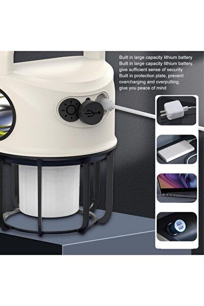 Gold Orion or-225025 Led Kamp Fener Açık Hava Lambası Çadır Acil Işık Çadır I...