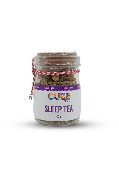 Cube Tea Sleep Tea 20 gr Cam Şişe Katkısız %100 Doğal Bitki Çayı
