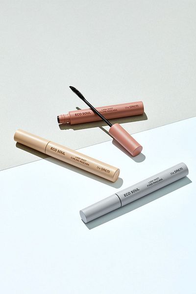 THE SAEM Eco Soul Lash Shot Fixer - ماسكارا شفافة لتكثيف الشعر (VONINE)