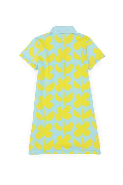 U.S. Polo Assn. Mint Colored Girl's Knitted Dress - ELIFSU BUTIKHOME