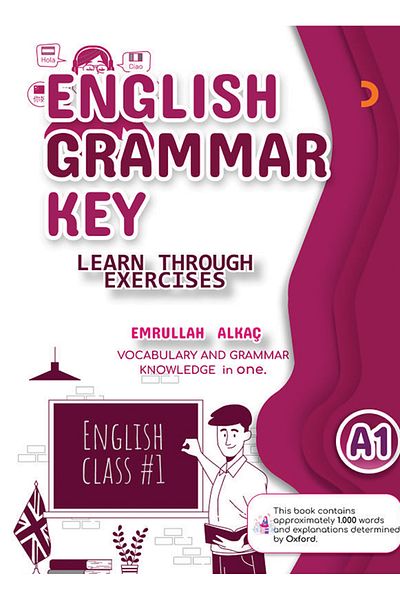 Cinius Yayınları English Grammar Key A1 & Emrullah Alkaç