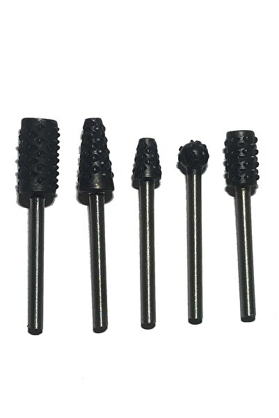 ÖZGÜNTİC. Gravür Mini Törpü Uçları 5 Parça Ahşap Mini Törpü Seti Gravür Makin...