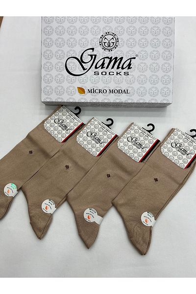 Gama Çorap Ανδρικές λεπτές καλοκαιρινές κάλτσες Micro Modal 4 τεμαχίων