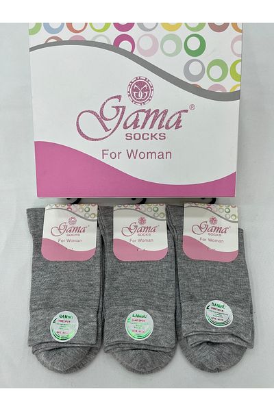 Gama Çorap 3 части бамбукови естествени 100% тънки летни дамски чорапи без найлон